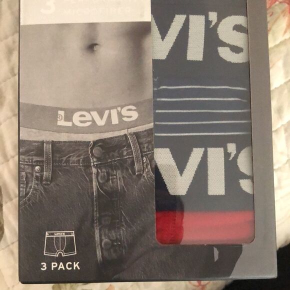 LEVI’S Small pack of 3 multicolored boxer briefs - Picture 8 of 10